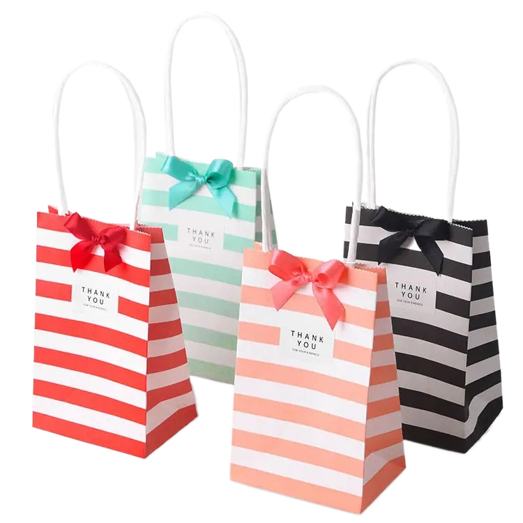 Striped Tote Bag